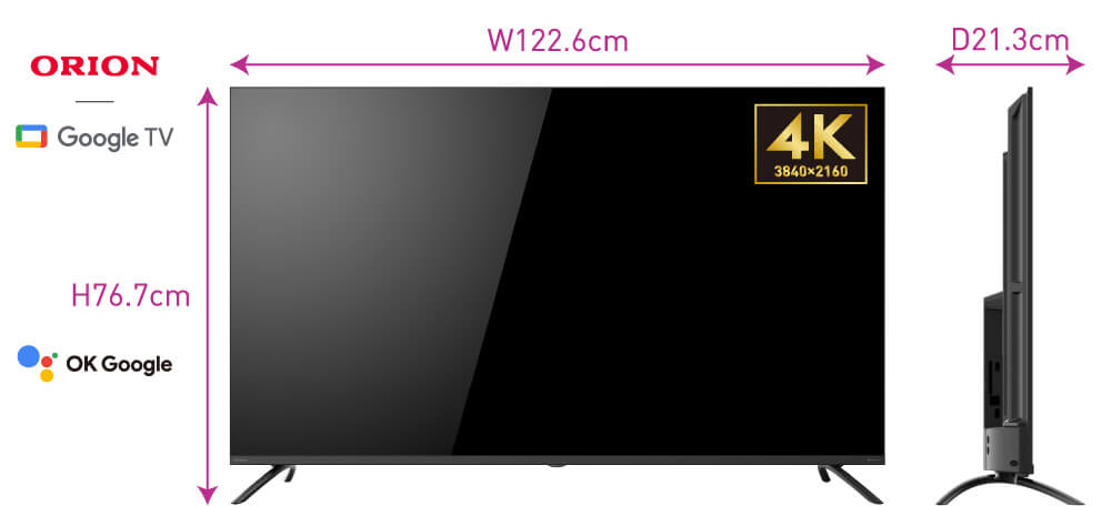 SMART TV -Tunerless- GL Series 【公式】ORION（オリオン）日本思考の