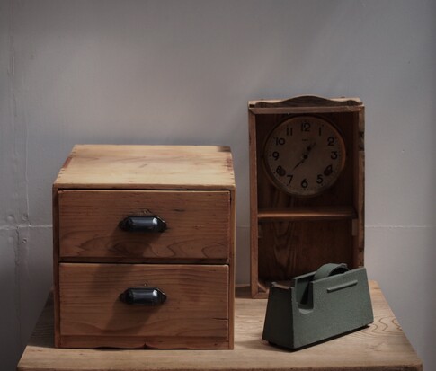 2杯小引き出し/古道具 日々 - 道具屋日誌 / 雑貨と家具の道具屋（岩手