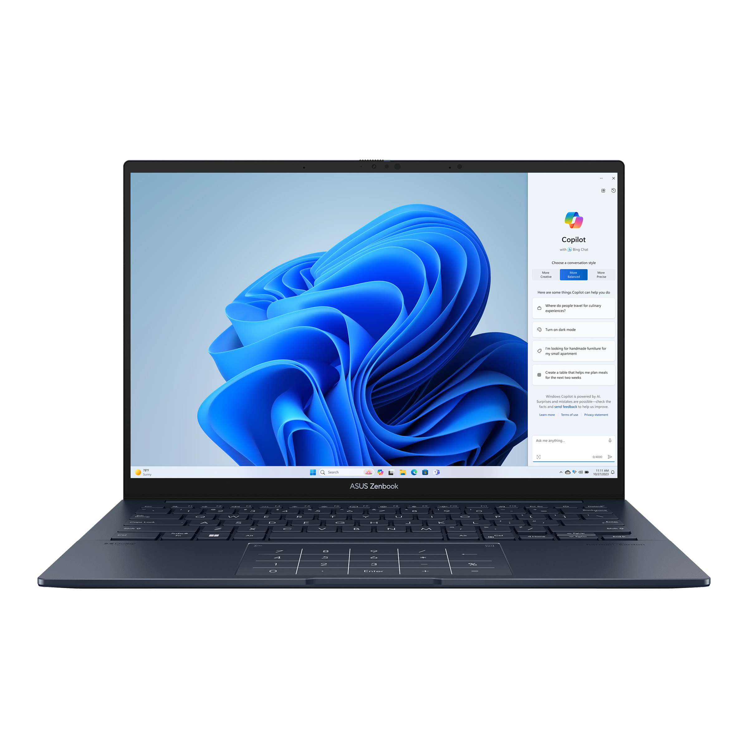 Windowsノート本体 ASUS Zenbook 14 OLED Core Ultra 5 16GB ASUS