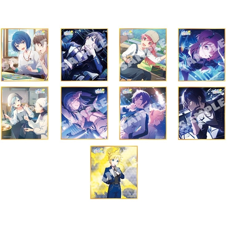 プロセカ ミニ色紙コレクション 第47弾B Lead to shine more(全9種