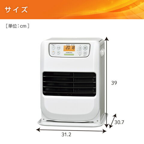 dショッピング |石油ファンヒーター ヒーター ミニシリーズ (木造7畳