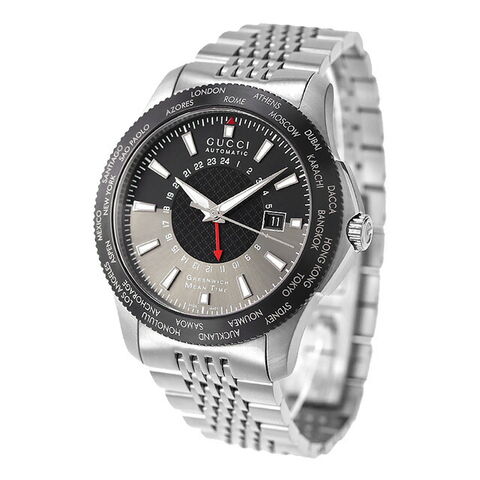 dショッピング |GUCCI グッチ 時計 Gタイムレス 自動巻き メンズ GMT