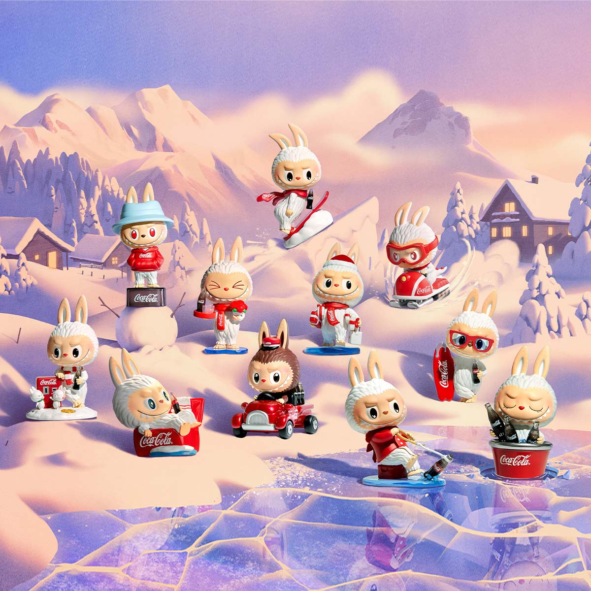 THE MONSTERS COCA-COLA Series blind box Figures – Designstoresyd