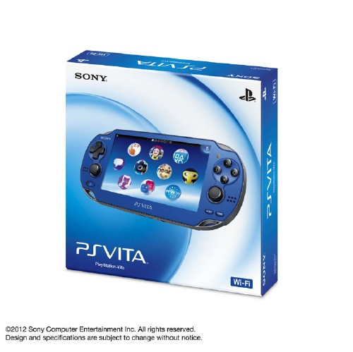 PlayStation Vita Wi-Fiモデル PCH-1000ZA04 サファイア・ブルー【買取