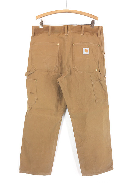 古着 80-90s USA製 Carhartt BRN ブラウン ダック ワーク ペインター
