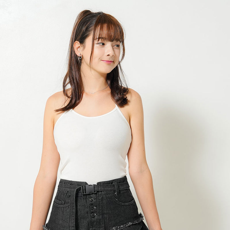 マルチwayギャルキャミ×短丈トップス2点セット – レディース