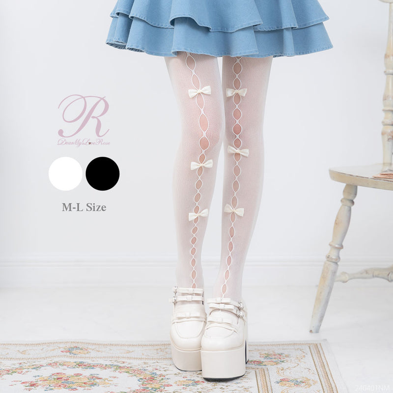 メール便】ホールリボンシアータイツ – レディースファッション通販の