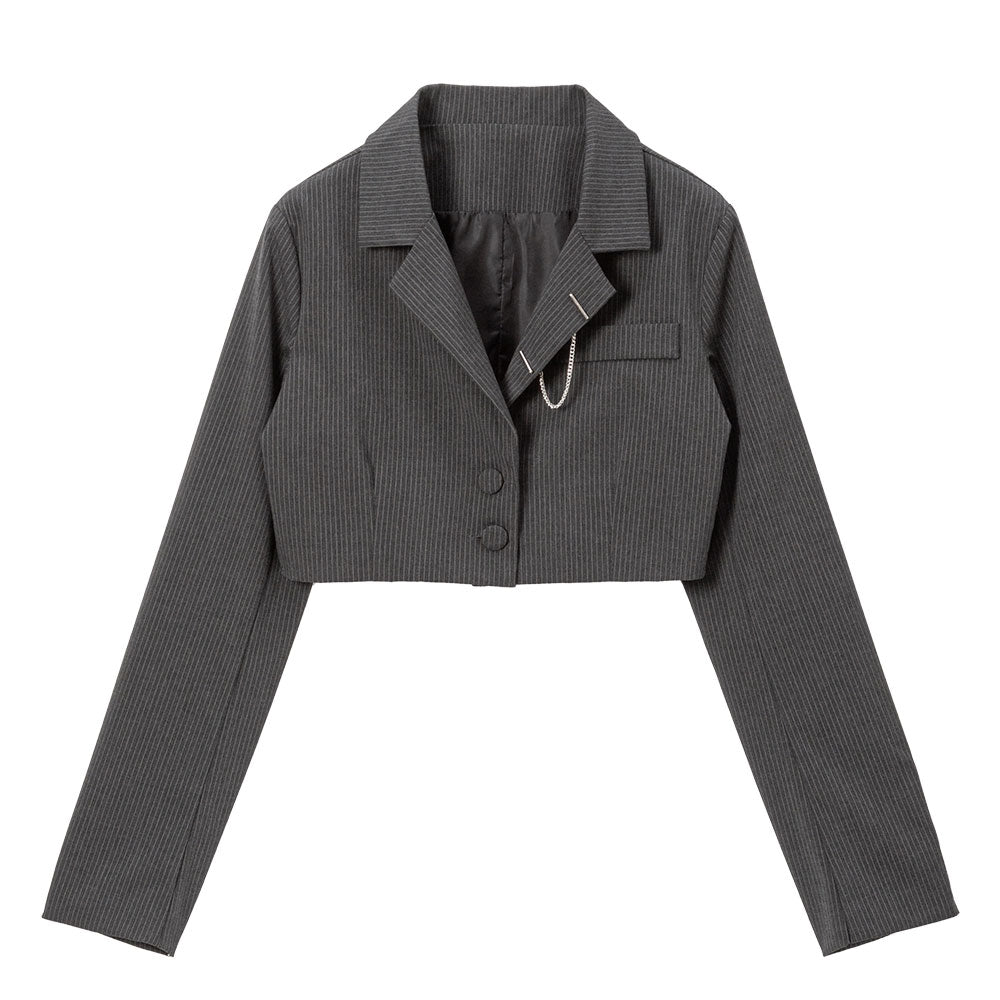 デザインホッククロップドジャケット – レディースファッション通販の