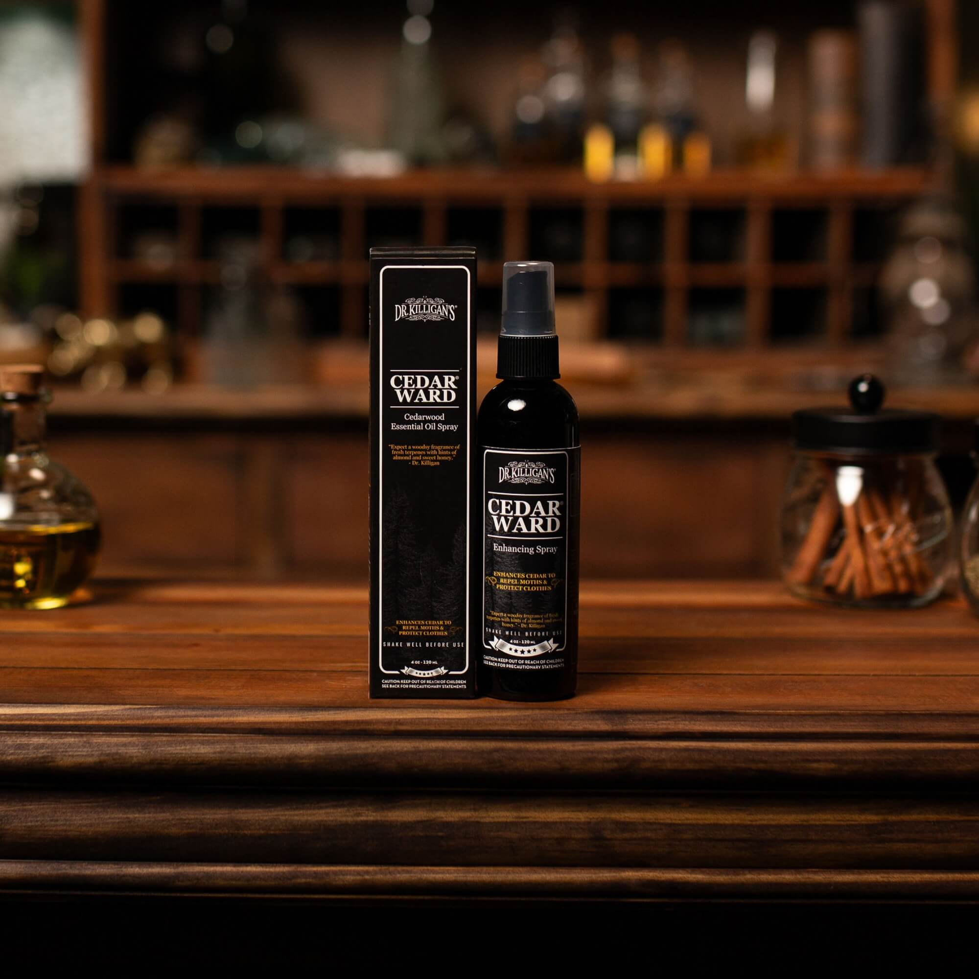 Cedar Ward - Rejuvenating Spray (1 Pack) - Premium Cedar Oil - Restore