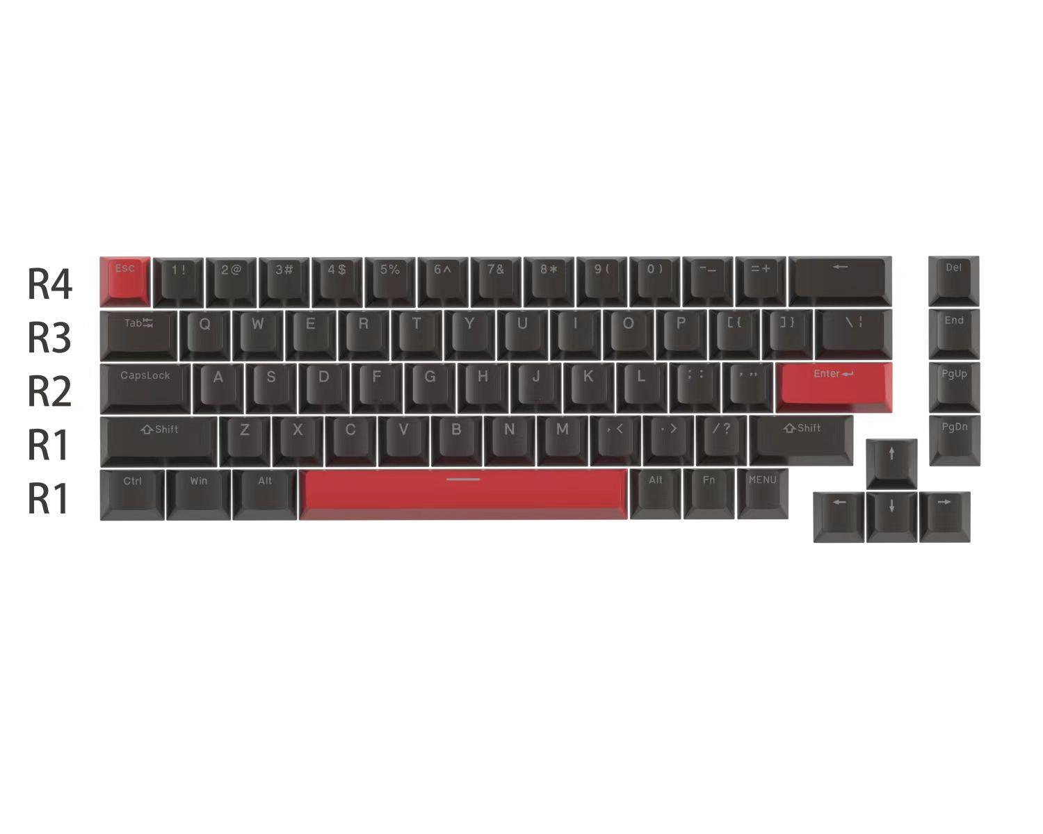 DrunkDeer A75/G65 キーキャップセット