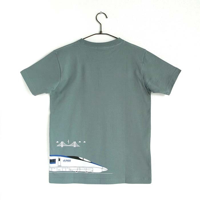 familiar 新幹線プリント Tシャツ プラレール PLARAIL 新幹線 プリント