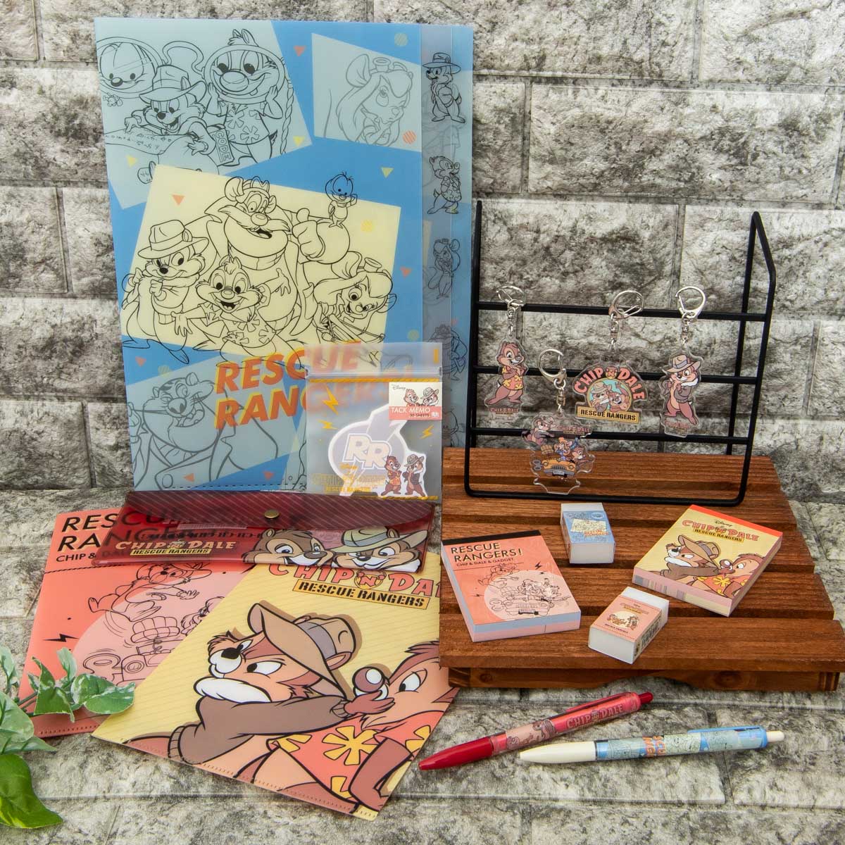 チップ＆デールたちの賑やかアート！サンスター文具 ディズニー