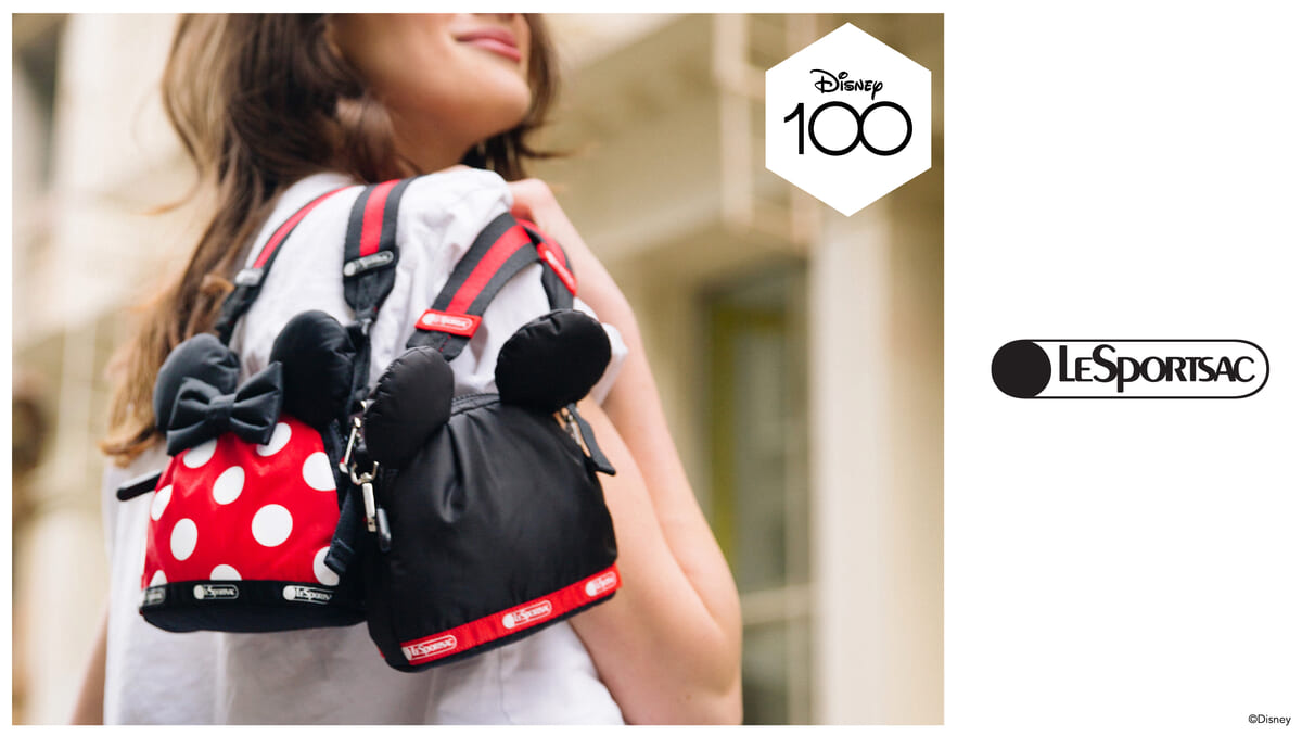 ディズニー100周年の限定コレクション！レスポートサック「Disney100