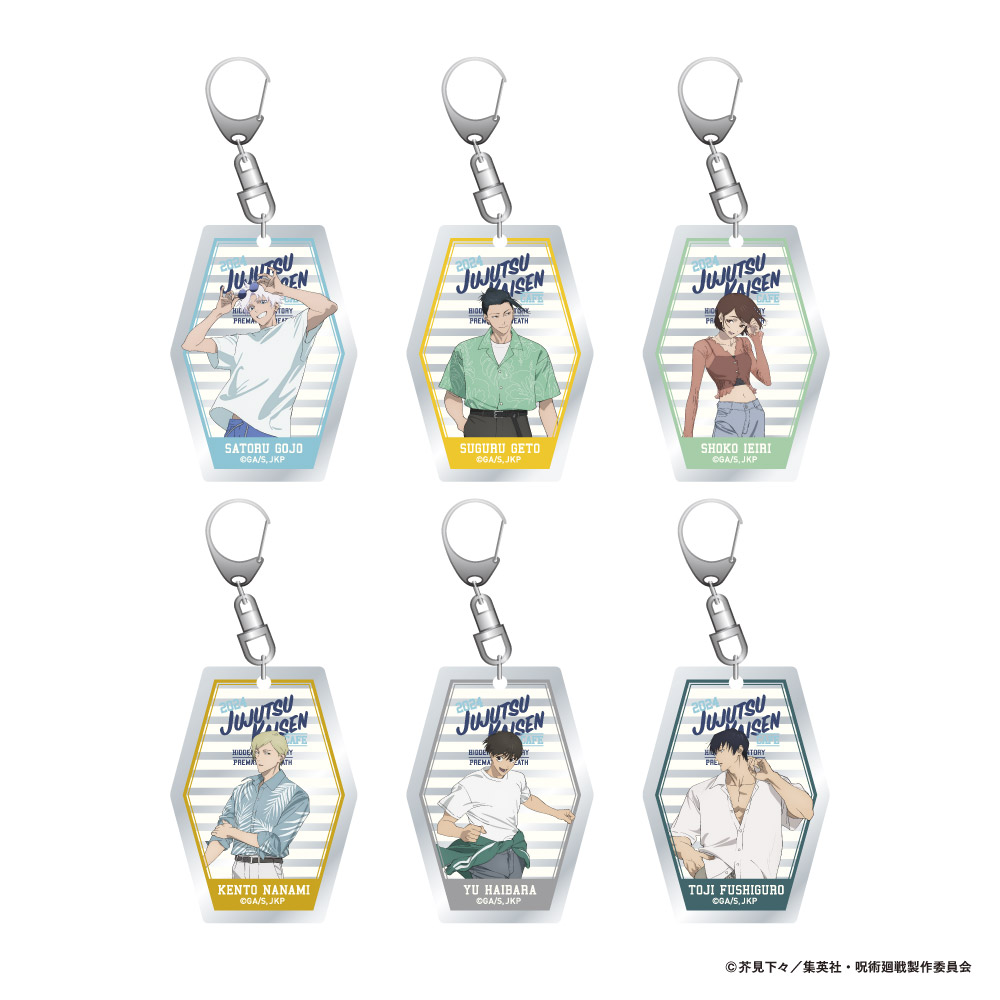 五条悟・伏黒甚爾のバトルシーンをイメージしたメニューやグッズ