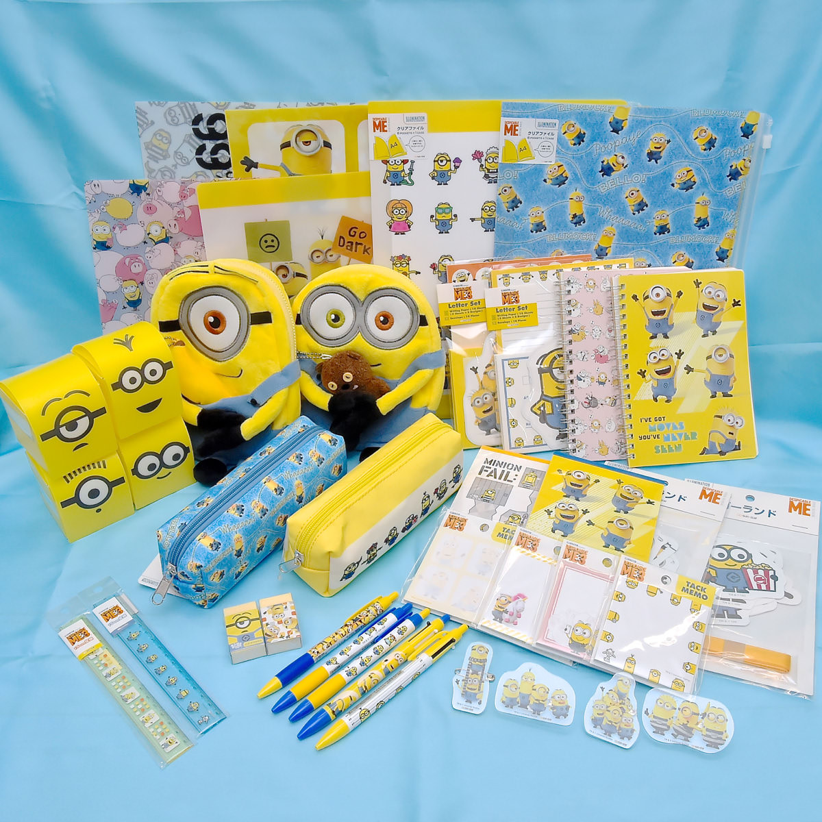 ミニオンズの文房具が大集合！サンスター文具「怪盗グルーのミニオン大
