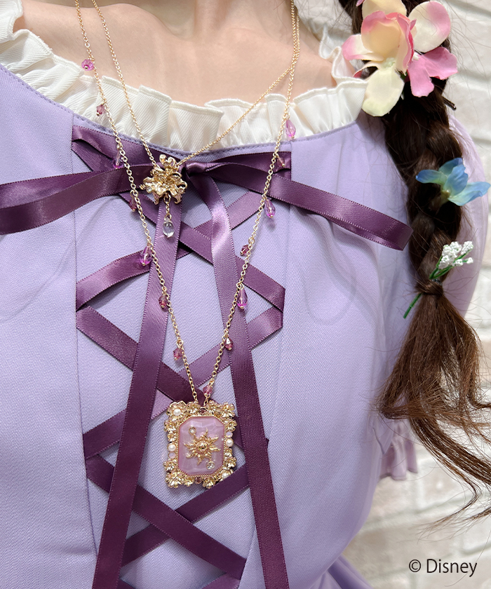 親子でラプンツェルになりきり！axes femme ディズニー映画『塔の上の