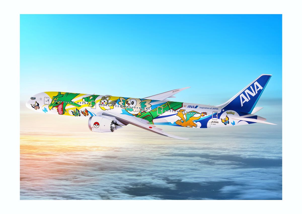 ポケモンデザイン特別塗装機｢ピカチュウジェット｣も運航！ANA「そら
