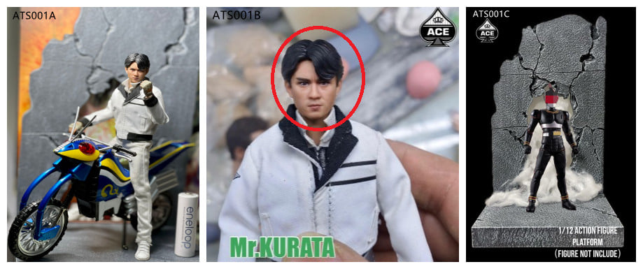 สั่งจอง]Ace Toyz ATS-001 1/12 : Mr. Kurata - Toxtoysshop