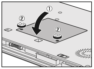メモリを増設/交換する方法＜dynabook RX73/C、RZ83/Cシリーズ