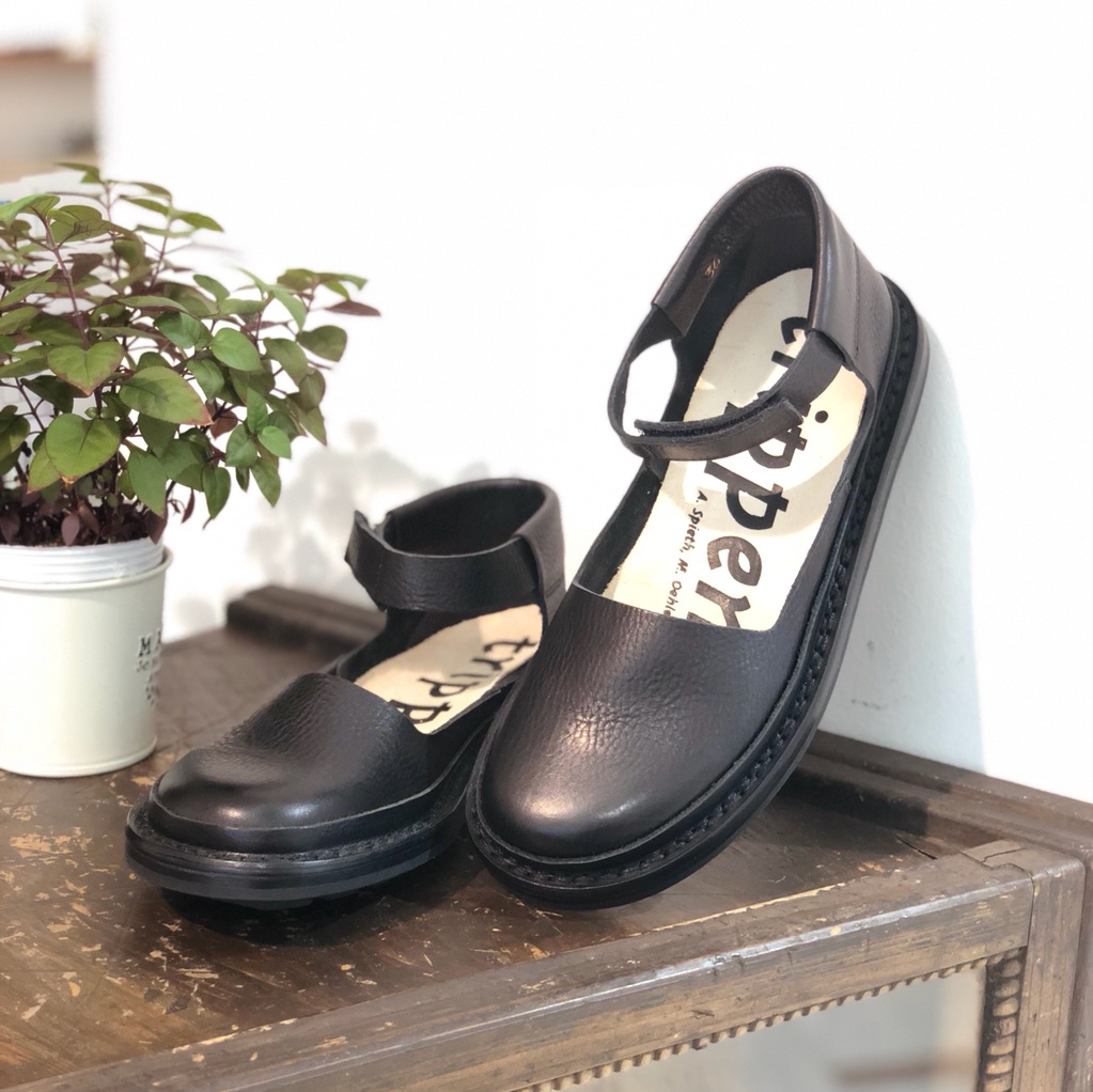 送料無料】trippen[トリッペン]/FRINGE[フリンジ] ベルクロストラップ