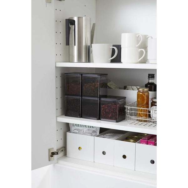 tower】スプーン付き バルブ付き密閉保存容器 タワー (ブラック): 周辺