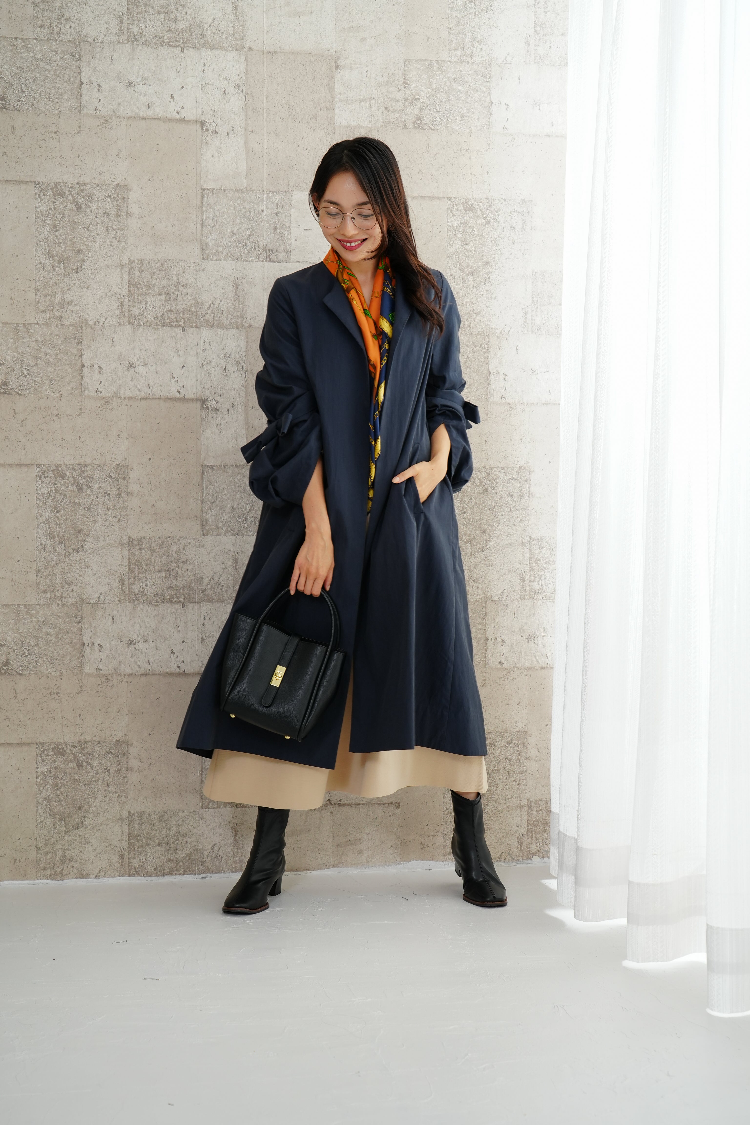 EC限定｜パフィ袖リボンコート｜アウター｜good mood madam（グッド