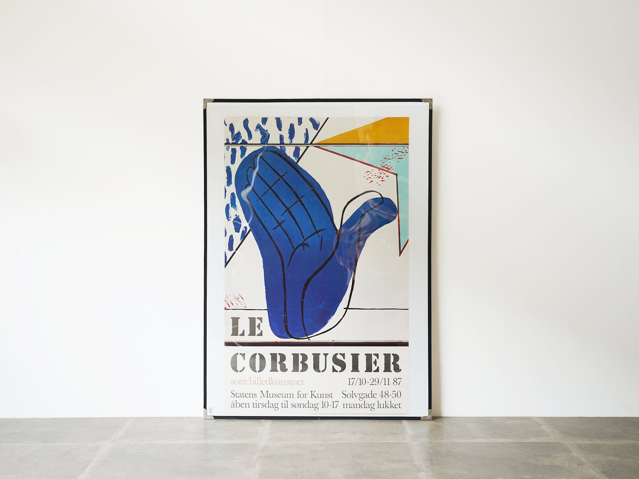 Le Corbusier （ル・コルビュジエ） 1987年コルビュジエ展のポスター