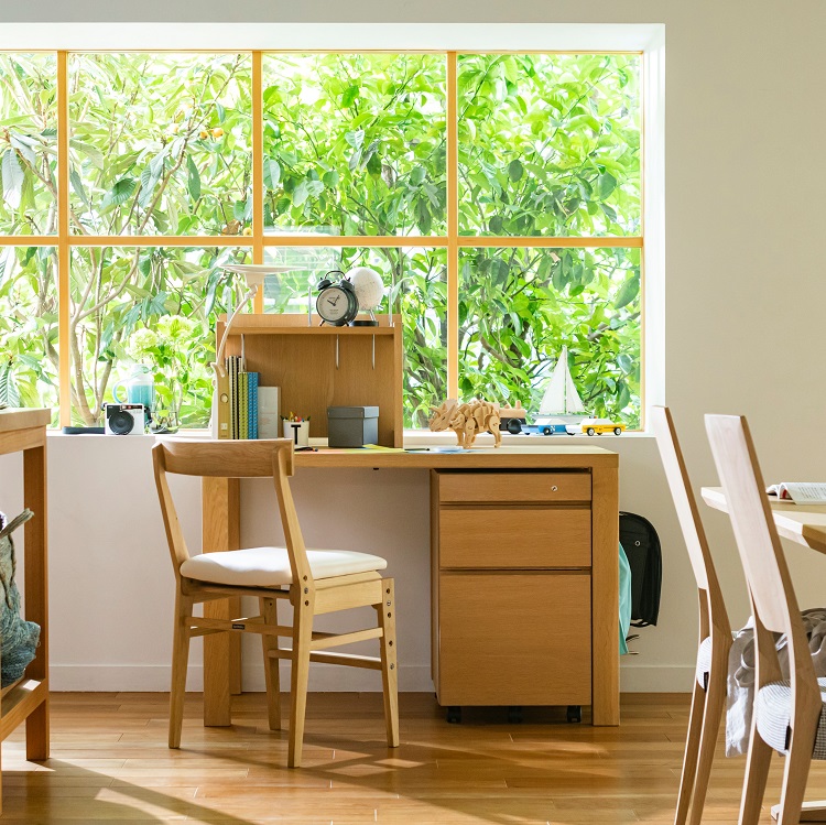 Buona scelta デスク 幅110×奥行60cm ST3578 モルトブラウン 通販