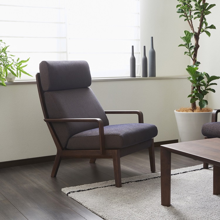 肘掛ソファ WU4600 ダークネイビー モカブラウン 通販 | 【公式