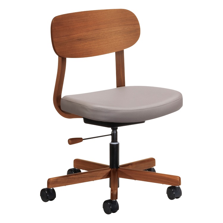 karimoku XT1801KE デスクチェア キャスター付き ハート型 学習