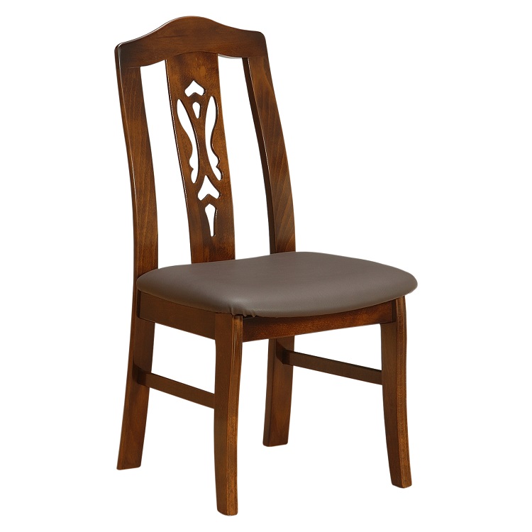 アームレスチェア CC0725 ダークブラウン コロニアルウォールナット