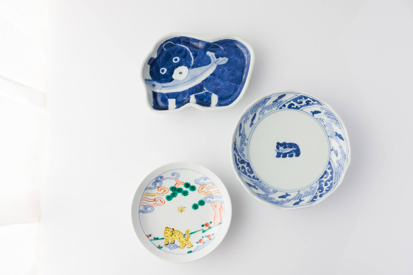 中町いずみ 個展作品 鉢 九谷 未使用 中町いずみ 個展作品 鉢 九谷 未使用