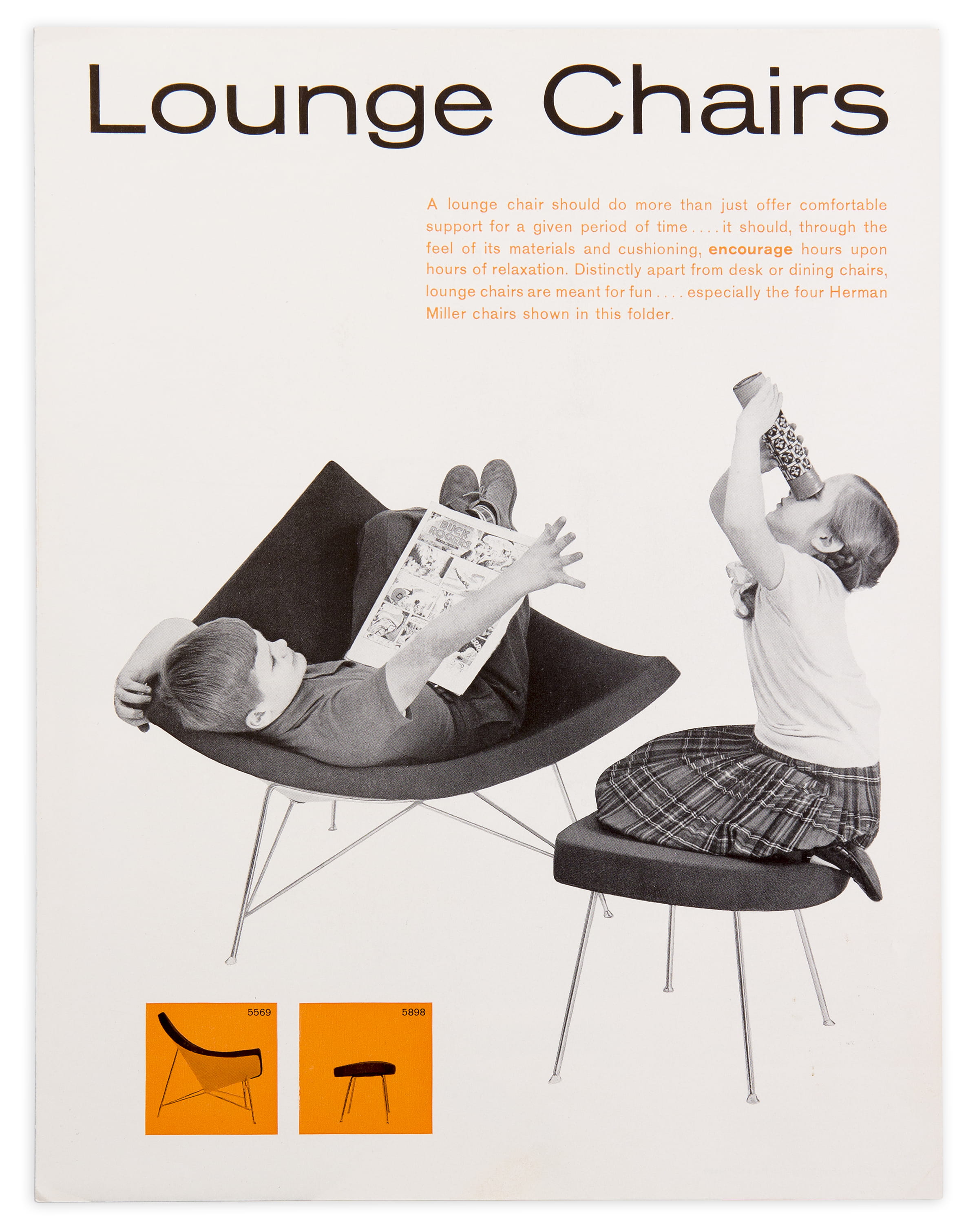 Cover Page - HM Lounge Chairs - 1959 - Eames.com