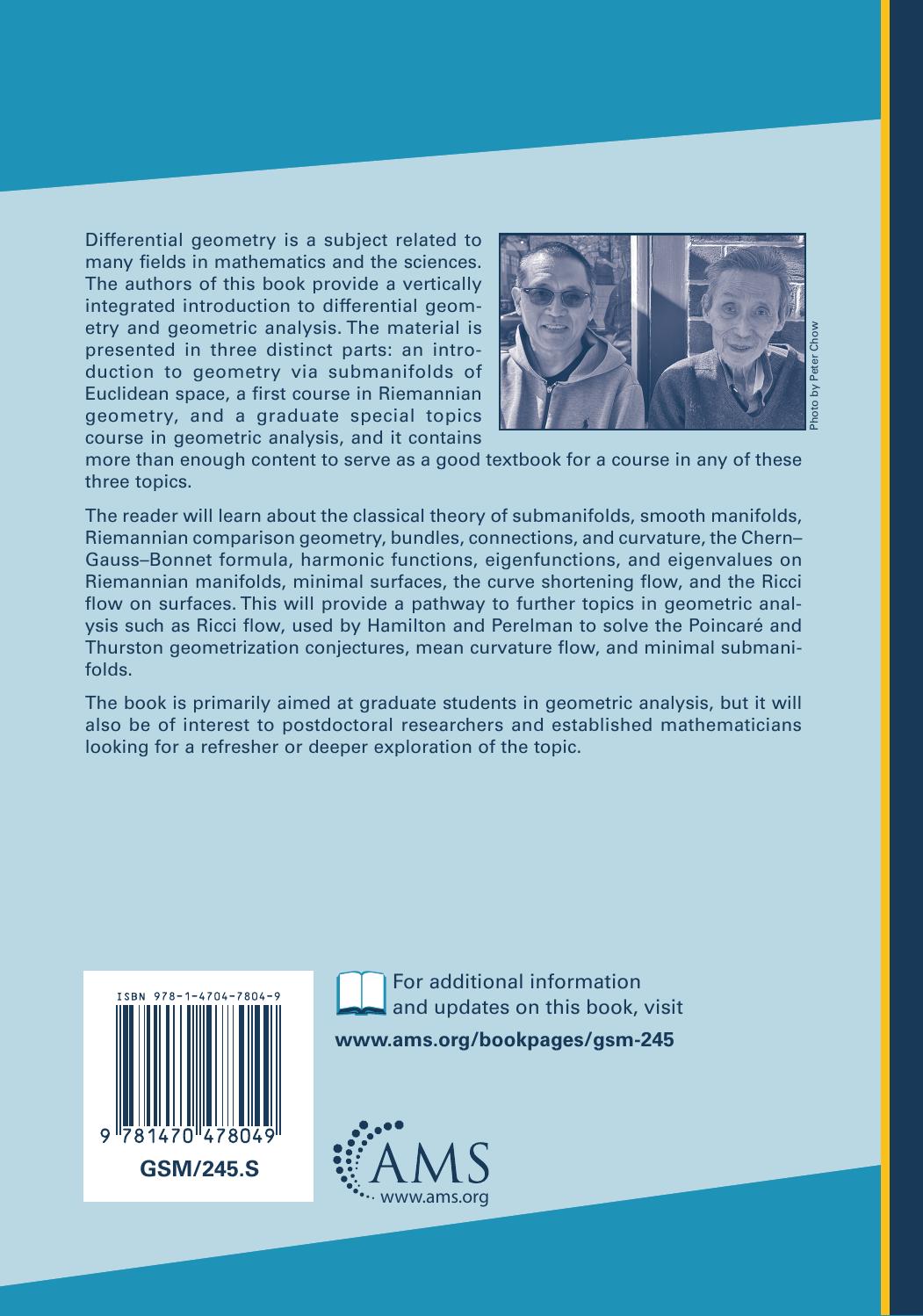 Lectures on Differential Geometry