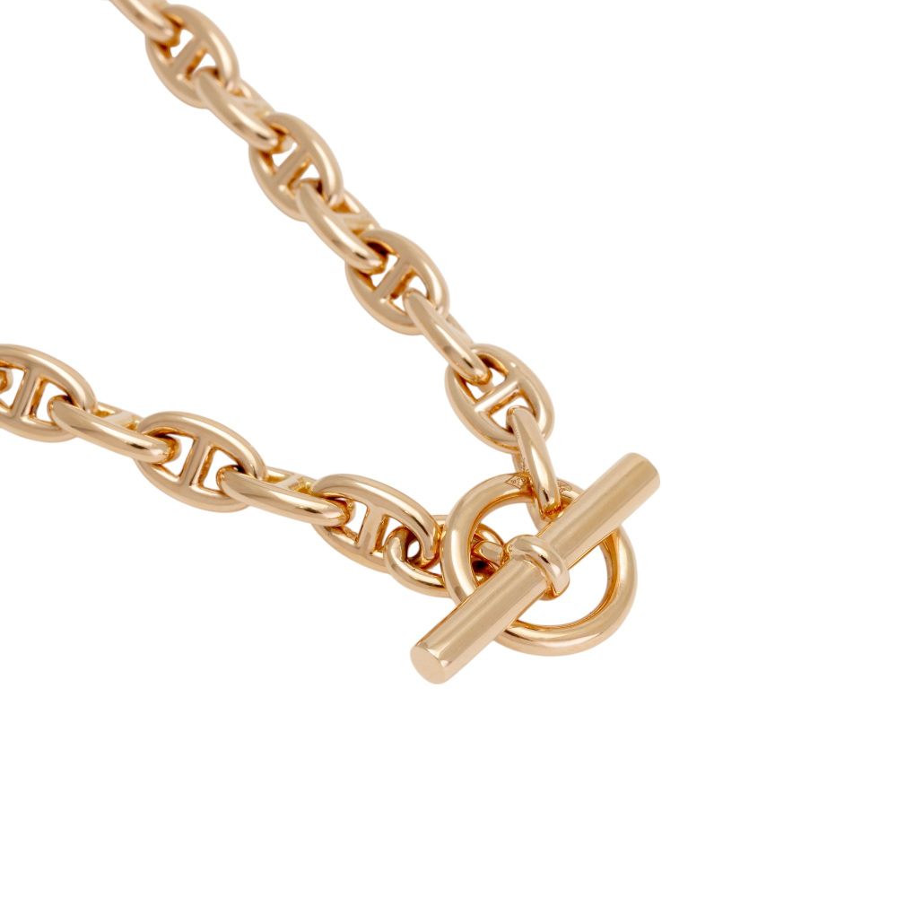 エルメス シェーヌダンクル 特大ネックレスケース 希少品 エルメス