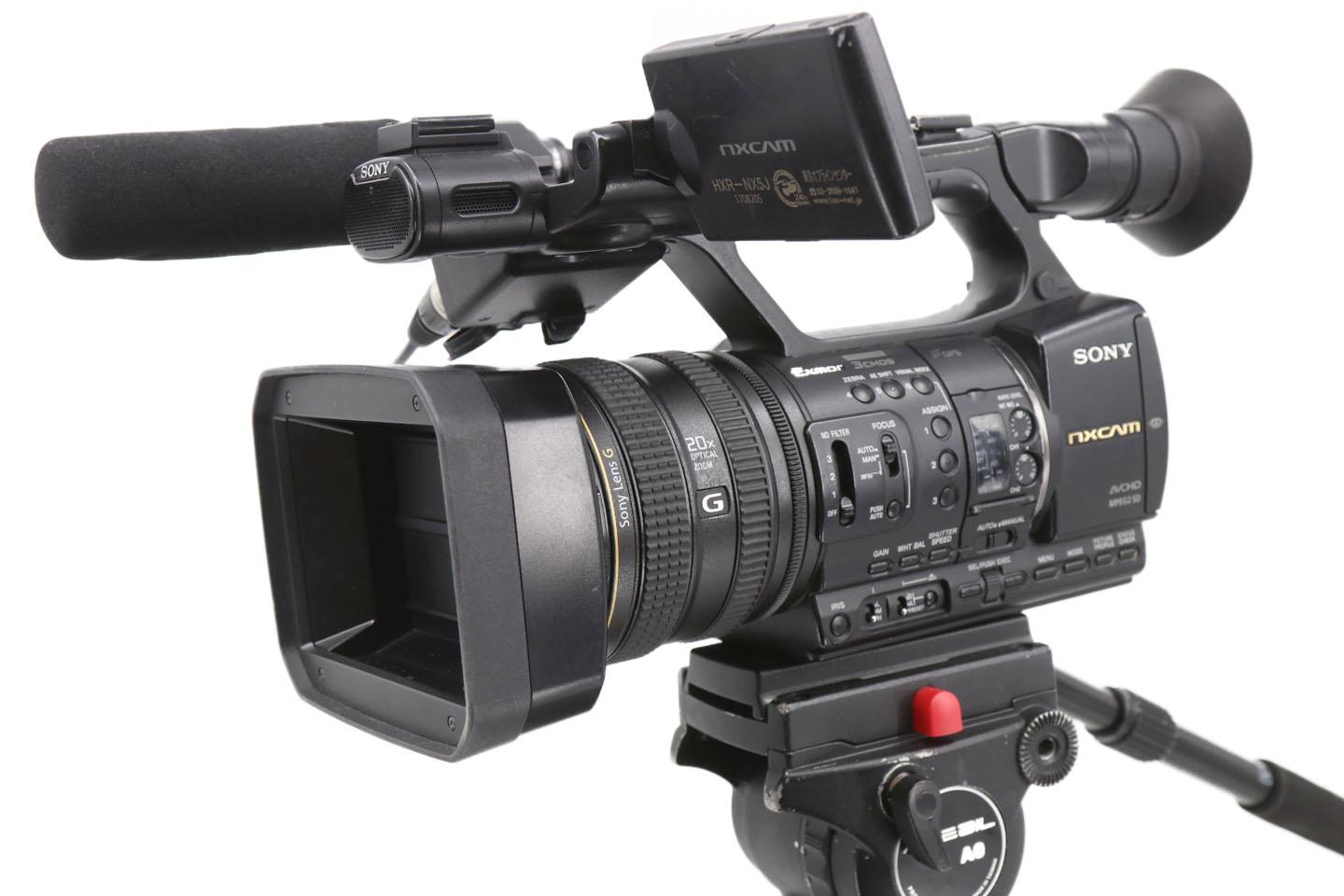 SONY HXR-NX5J｜撮影機材レンタルからEDIT・MA作業まで24時間安心