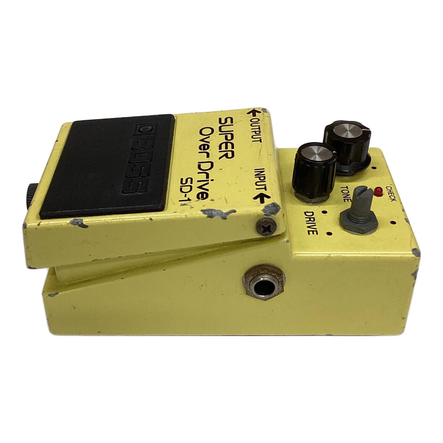 BOSS (ボス) オーバードライブ 1983年製 オペアンプ:艶有りJRC4558DD