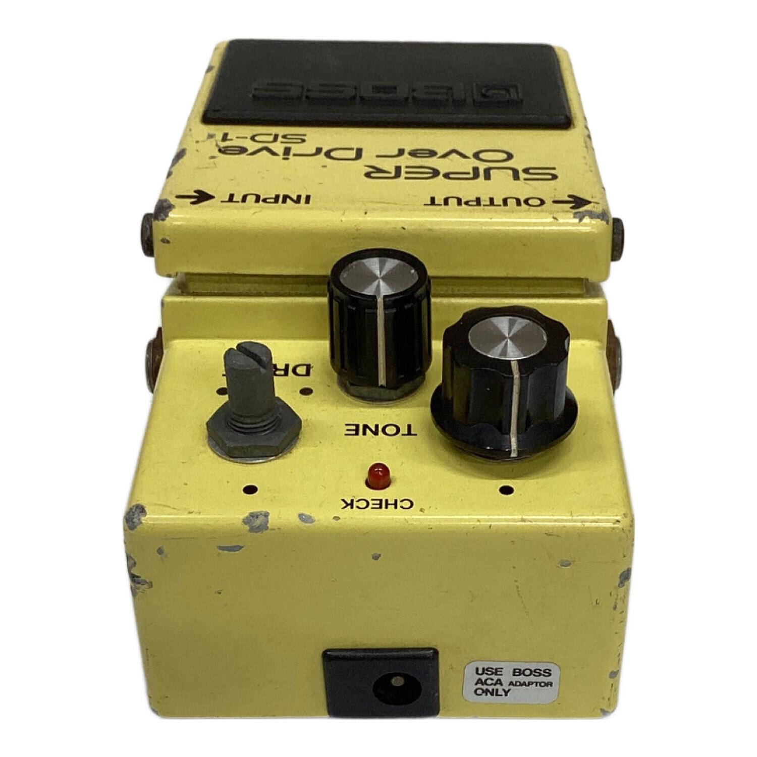 BOSS (ボス) オーバードライブ 1983年製 オペアンプ:艶有りJRC4558DD