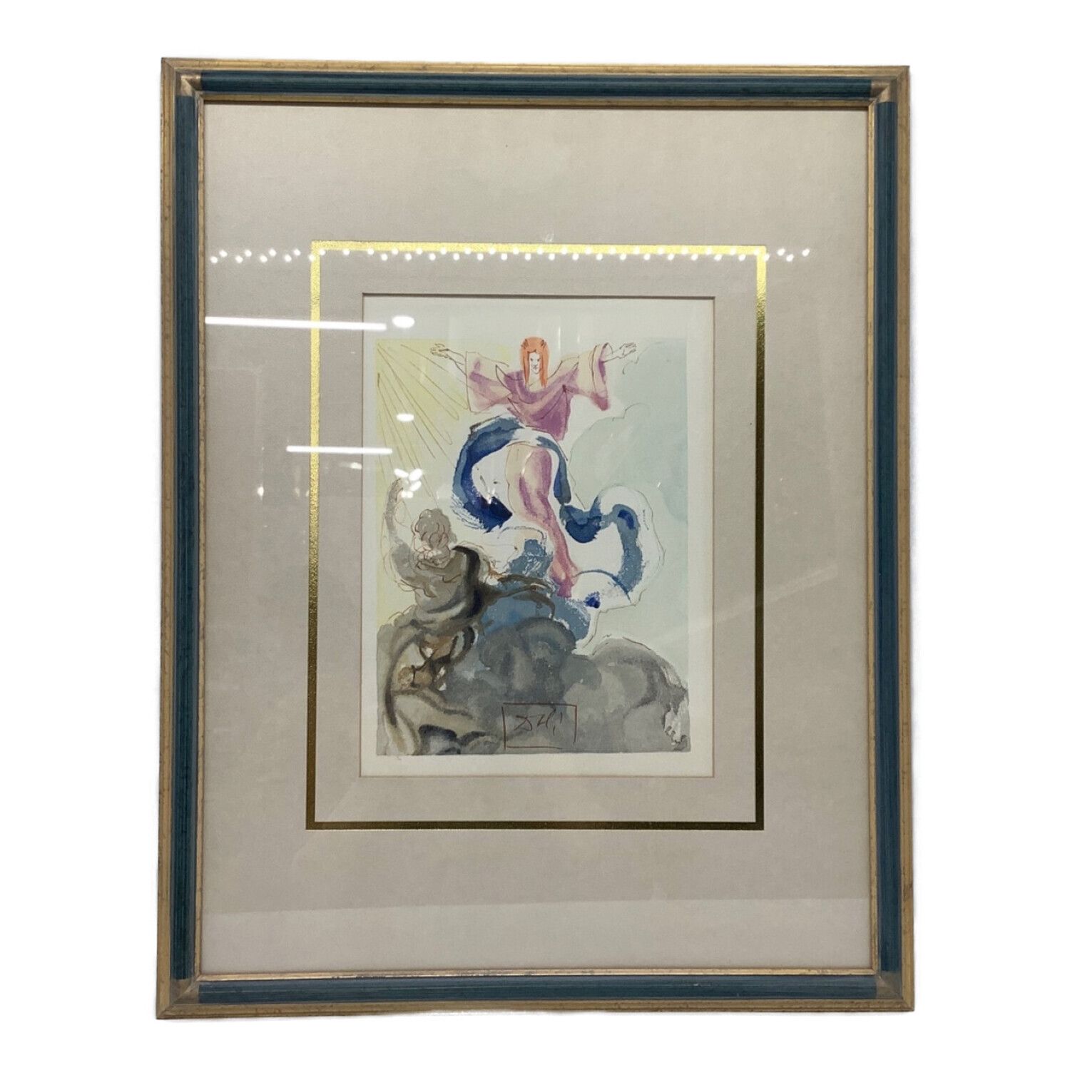 サルバドール・ダリ『騎士-シュバリエ-』証明書付き リトグラフ