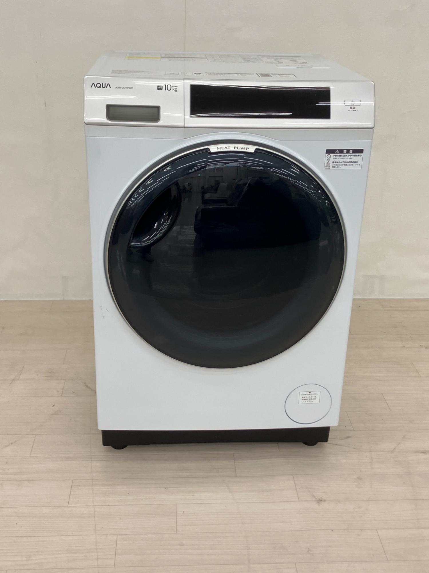 AQUA (アクア) ドラム式洗濯乾燥機 AQW-DM10R-R(W) 2024年製