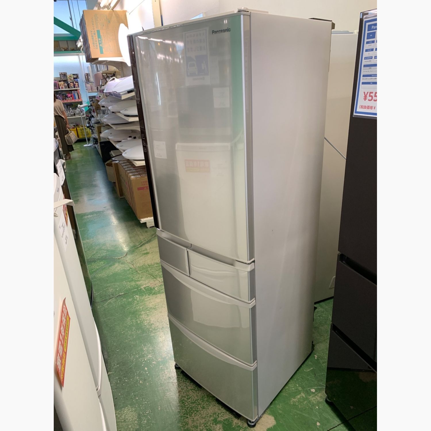 Panasonic 冷凍冷蔵庫 NR-E431GVL-W Panasonic 冷蔵庫 NR-E431GVL-N