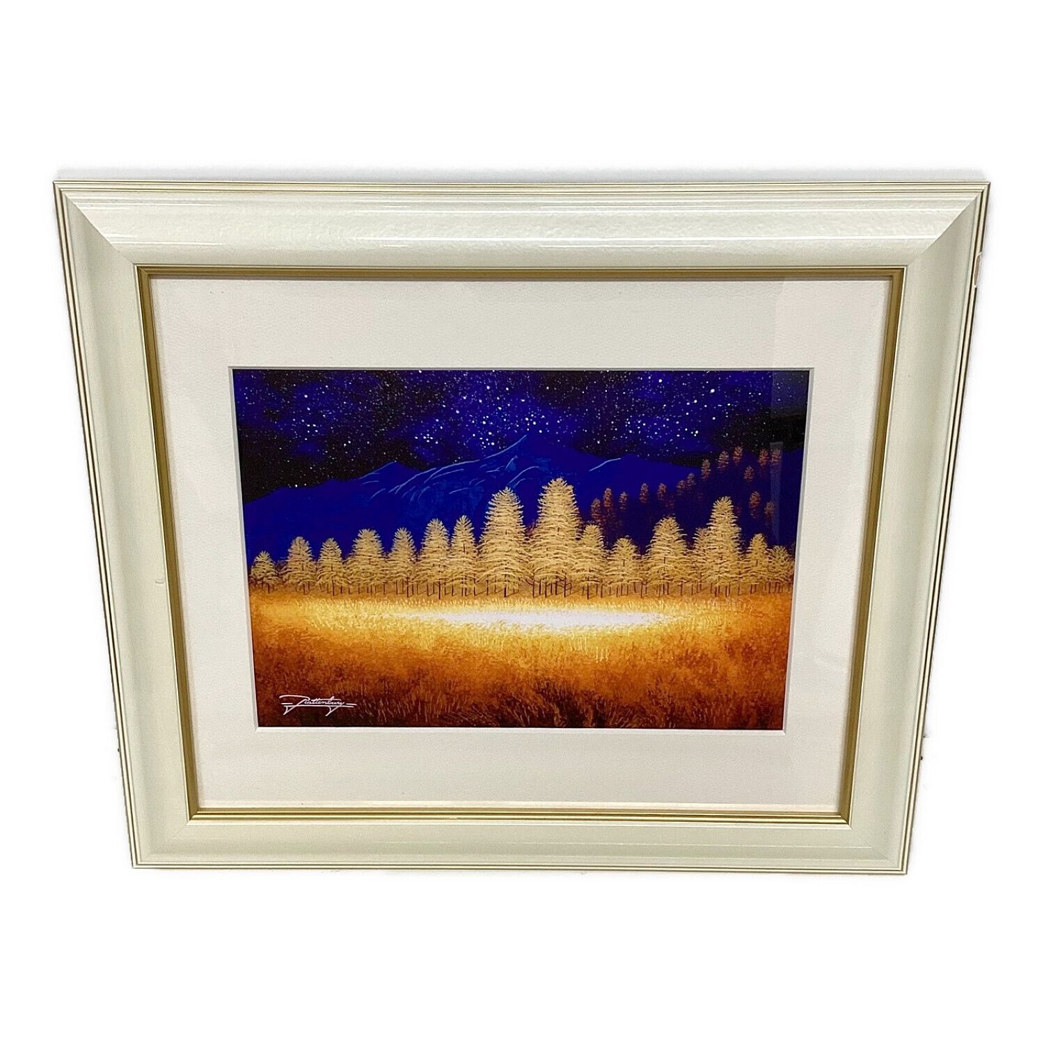 デジタルアート 額装 ジョン・ラッテンベリー 「星降る夜に