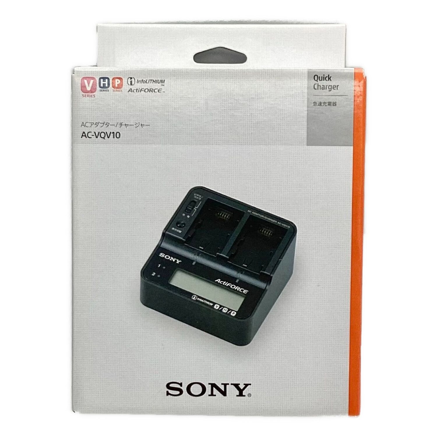 SONY AC-VQ1051D NP-F970充電器と2点セット SONY AC-VQ1051D NP-F970