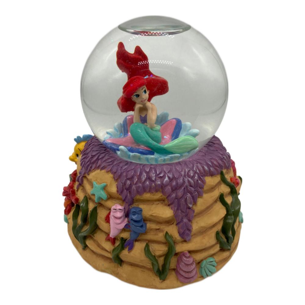 ディズニーグッズ ウォーターグローブ オルゴール アリエル