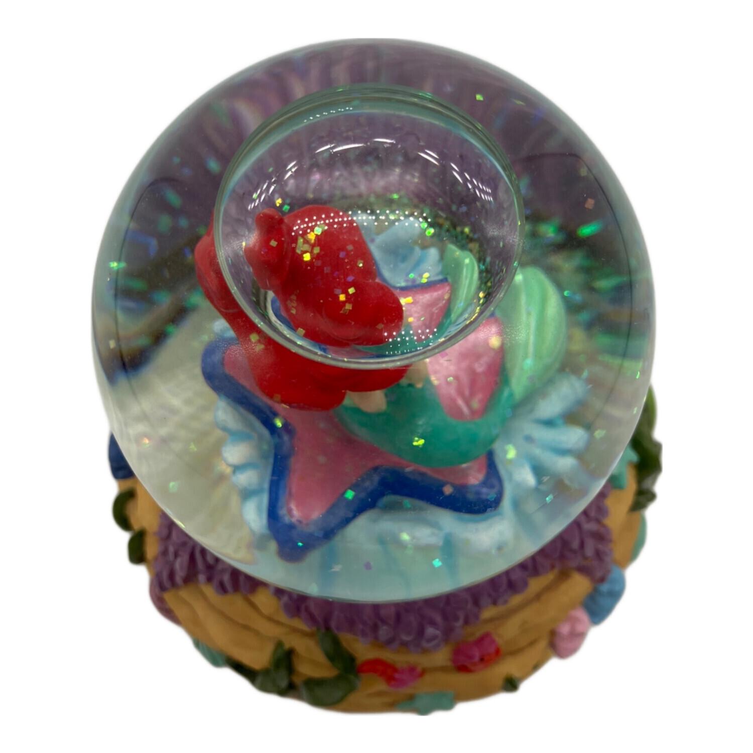 ディズニーグッズ ウォーターグローブ オルゴール アリエル