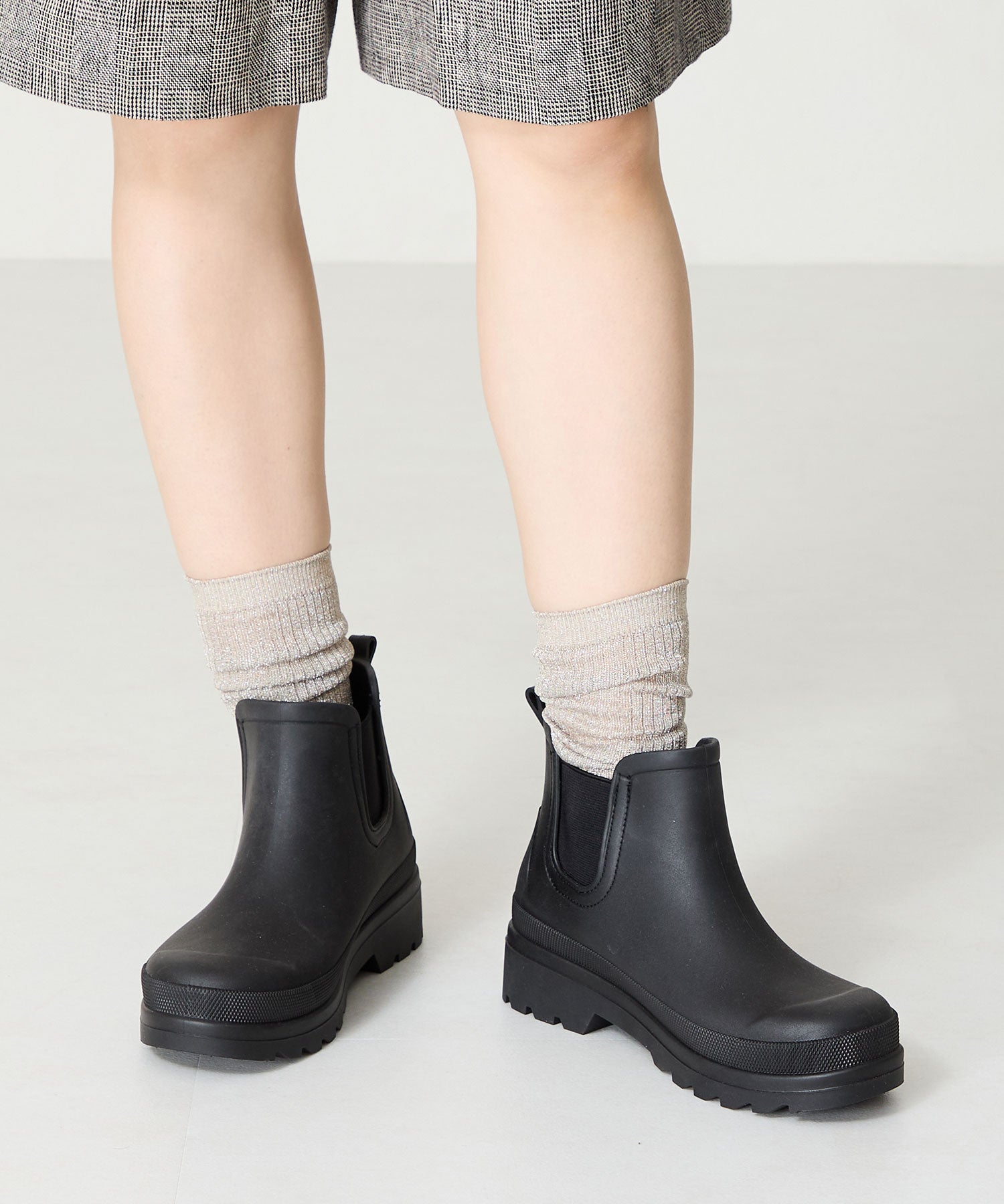 アンクル丈サイドゴア厚底レインブーツ/R-0023 – ORIENTALTRAFFIC