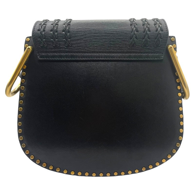 クロエ Chloe ハドソンショルダーバッグ ブラック ゴールド金具 レザー