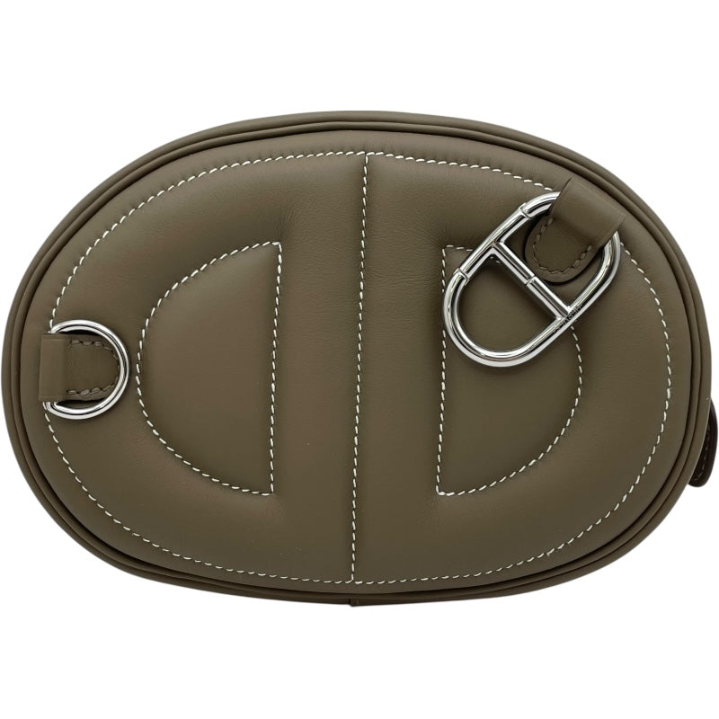 エルメス HERMES インザループボディバッグ W刻 エトゥープ SV金具