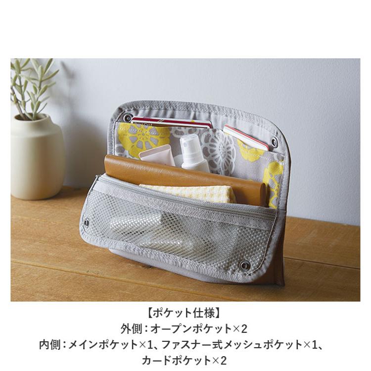 バッグインバッグ 薄型 通販 布工房 見やすいスリムバッグイン バック