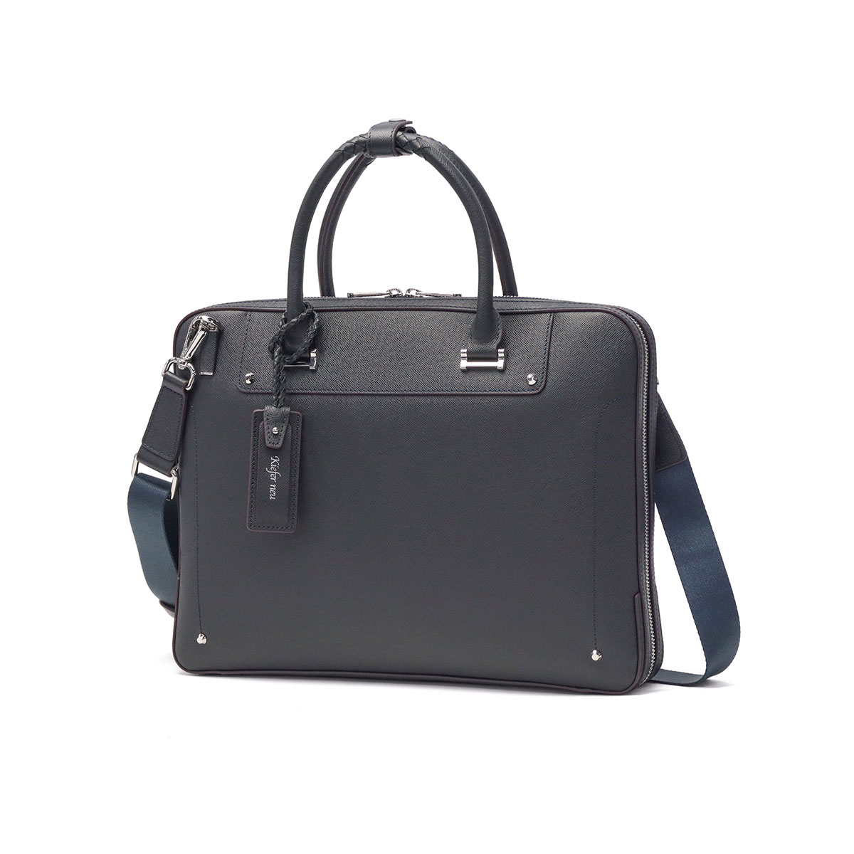 キーファーノイ ブリーフケース メンズ 本革 薄マチ A4 Kiefer neu